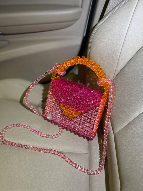 Bag Pietra (pink+laranja+rosa)