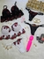 Conjunto Flor Personalizável com Bojo e Calcinha com Regulagem
