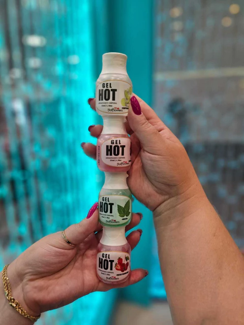 Gel Hot Comestível 35ml Hot Flowers