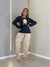 Pijama Longo Inverno de Suede Poá e "Alma De Girassol"