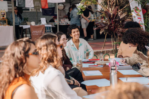 Oficina de escrita TUDO É CAMINHO - dia 6 de Dezembro