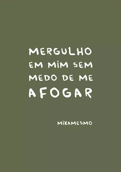 Print Digital - Mergulho em mim