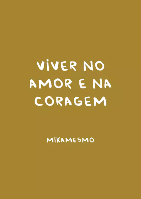 Print Digital - Viver no amor