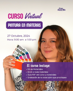 Curso pintura en materas octubre