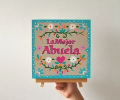 Mini pinturas: Abuela en internet