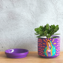 Kit nina: Virgen Amatista con silla en internet