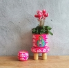 kit Nina: Virgen Fucsia + Vela - comprar online