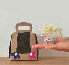 Pines de nevera: Arena y flores - comprar online