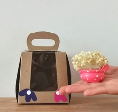 Pines de nevera: Rosa y puntos - comprar online