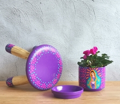 Kit nina: Virgen Amatista con silla - comprar online