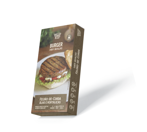 Hambúrguer vegano feijão de corda Veggie Roots 360g