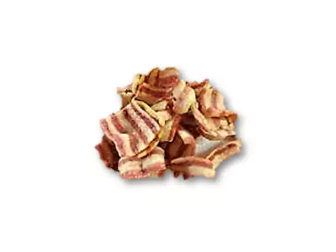 Pelinha de bacon listrada kg