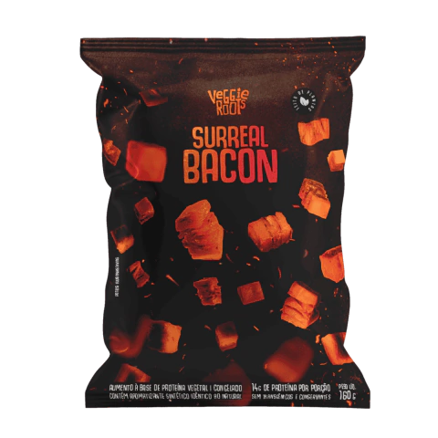 Surreal Bacon em cubos Veggie Roots 160g