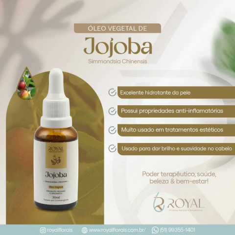 Oleo Vegetal de Jojoba 30ml