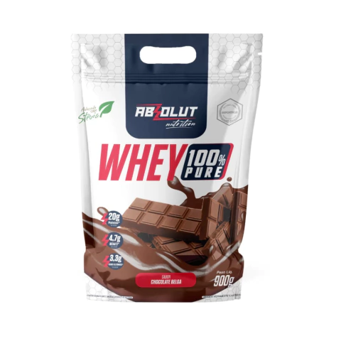 Whey 100% pure chocolate Belga Absolut 900g