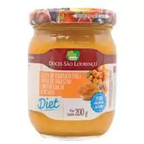 Geleia de Damasco Diet São Lourenço 200g