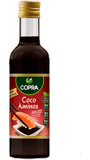 Molho tipo shoyu Copra coco aminos 250 ml