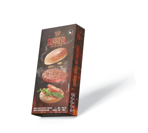 Hambúrguer surreal vegano bife Veggie Roots 360g