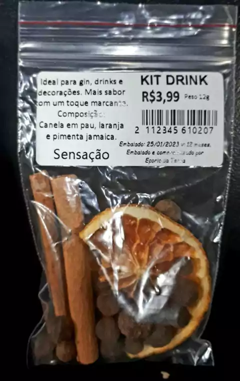 Kit gin sensação 10G