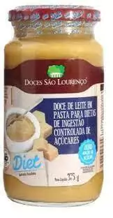 Sao lour doce leite diet 375g