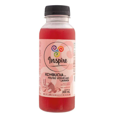 Kombuchas frutas vermelhas e lavanda Spire 320ml