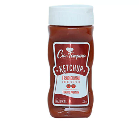 Molho ketchup Cia.temp 220g