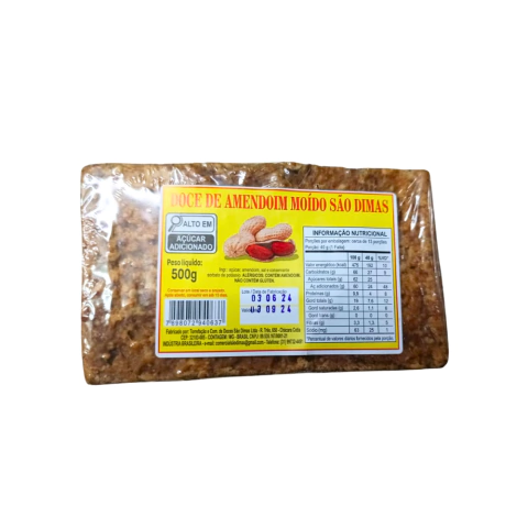 Doce de amendoim moído São Dimas 500g
