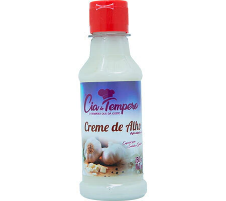Molho de alho c/especiarias Cia.temp 150 ml - comprar online