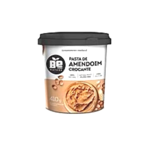 Pasta de amendoim integral crocante 410g Be Nature