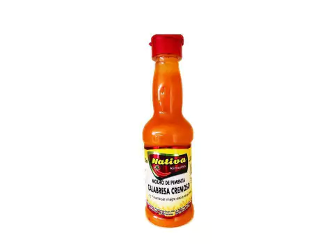 Molho de pimenta calabresa cremoso Nativa 150ml
