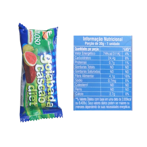 Goiabada cascão Diet Famoso 30g