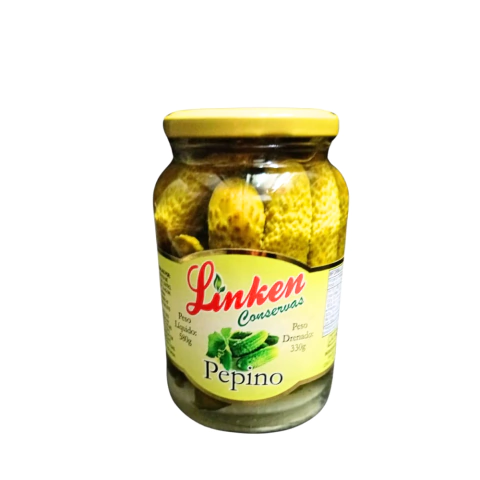 Conserva de pepino inteira Linken 550g