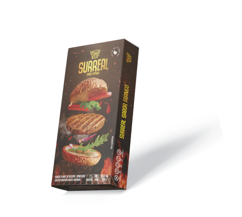 Hambúrguer surreal vegano frango Veggie Roots 360g