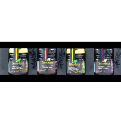 Kit com 4 geleias Sabarabuçu 50g