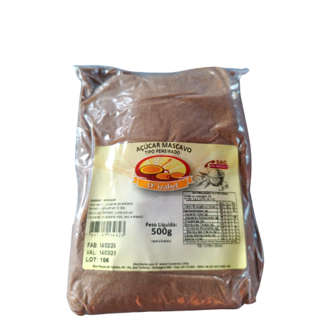 Açúcar Mascavo D'izabel 500g