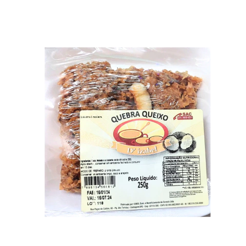 Quebra queixo D'izabel 250g