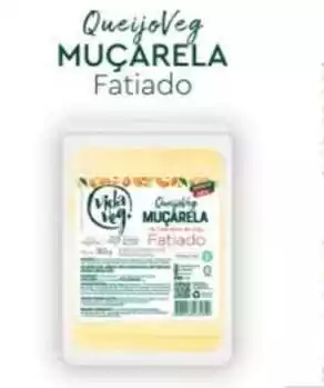 Queijo vida veg castanha de caju mucarela fatiada 150g