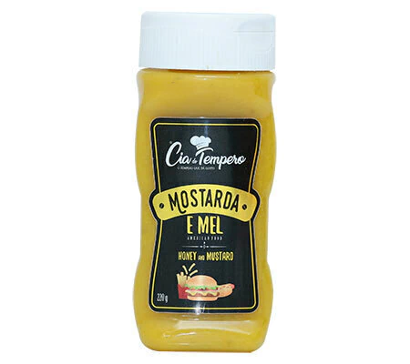 Molho de mostarda e mel Cia.temp 220g