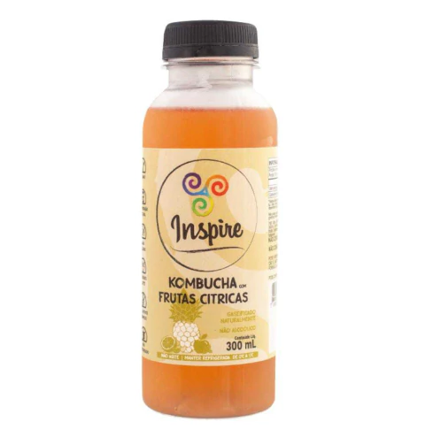 Kombuchas frutas cítricas e flor de laranjeira Spire 320ml