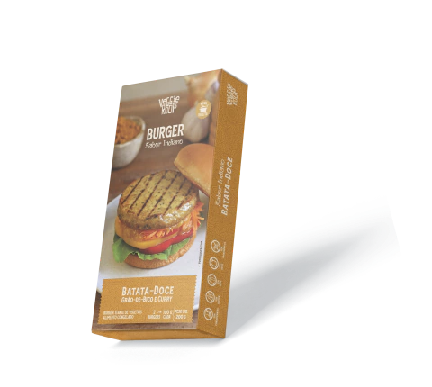 Hambúrguer vegano batata doce Veggie Roots 360g