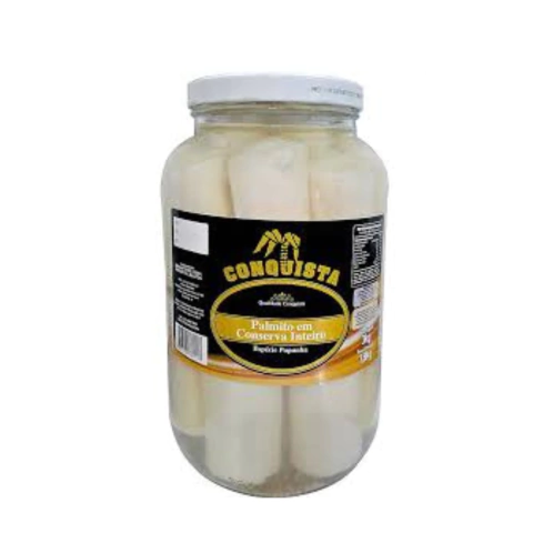 Palmito Pupunha inteiro Conquista 300g