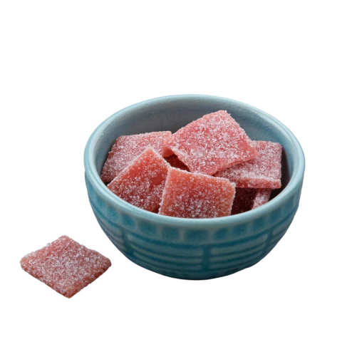 Goiaba cristalizada em cubos Kg