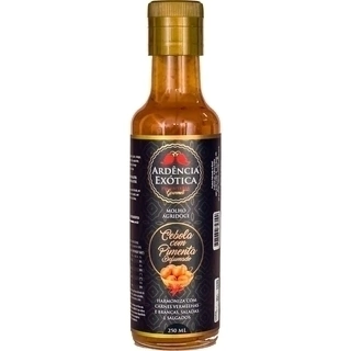 Molho agridoce cebola c/pimenta defumado exótica 250ml