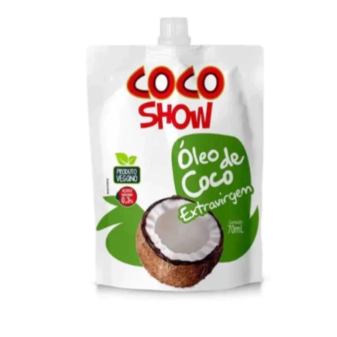 Óleo de coco show extra virgem Pouch 70ml
