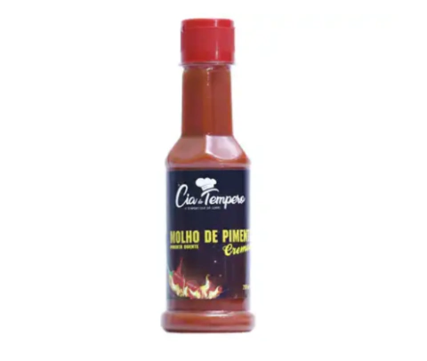 Molho de pimenta baiana Cia.temp 200 ml