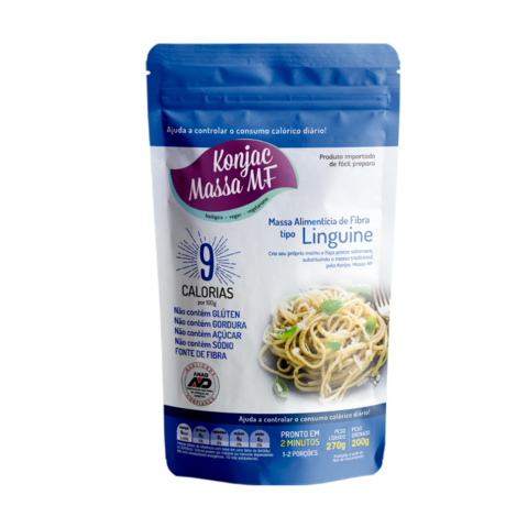 Massa alimentícia de konjac tipo linguine 200g