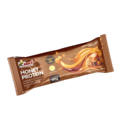 Barrinha de proteína sabor doce de leite Santa Barbara 45G