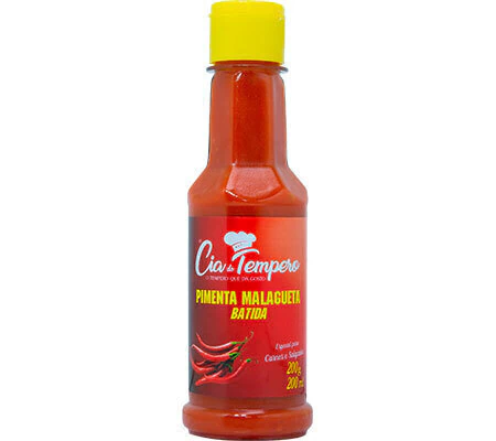 Molho pimenta malagueta batida Cia.temp 200ml