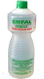 Alcool de cereais 1 litro