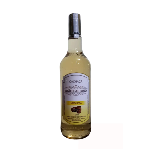 Cachaça artesanal João Caetano ouro 1 litro